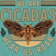 thumbnail image 3 of CafePress - Cicadas We Are Cicadas Hear Us Roar Flying Insects Women's Comfort Colors® T Shirt - Womens Comfort Colors® Shirt, 3 of 4