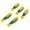 Mini two color rubbe, variant on Ergonomic Plastic File Handle For Woodwork And Metalworking Files, Flat And Semi Round Metal Files With Rectangular Hole