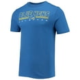 thumbnail image 2 of Men's Concepts Sport Heathered Charcoal/Royal Delaware Fightin' Blue Hens Meter Top & Pants Sleep Set, 2 of 5