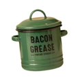 thumbnail image 2 of CNKOO Small Enamel Cooking Pot with Lid Enamelware Flat Bottom Stockpot  Campfire Blue, 2 of 8