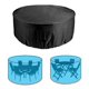 thumbnail image 1 of Nueva cubierta redonda para muebles de patio, cubierta para mesa y silla de exterior 100% impermeable, cubierta para muebles de exterior, cubierta anti-cierre, anti-ultravioleta esquí esquí Gafas de esquí, 1 of 3
