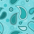 thumbnail image 1 of Ahgly Company Tapis d'Intérieur Lavable en Machine Carré Transitionnel Turquoise Foncé Vert, 7 Pieds Carré, 1 of 7