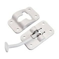 thumbnail image 4 of DYNWAVECA Generic RV Door Holder Latch Entry Door Holder Sturdy T , High Hardness, Replacement, RV Door for Modified Vehicle Right Buckle White, 4 of 9