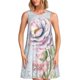 thumbnail image 1 of Balery Vintage Rose Vestidos de verano para mujer con estampado: vestido holgado sin mangas, vestido playero informal y cómodo para días calurosos., 1 of 7