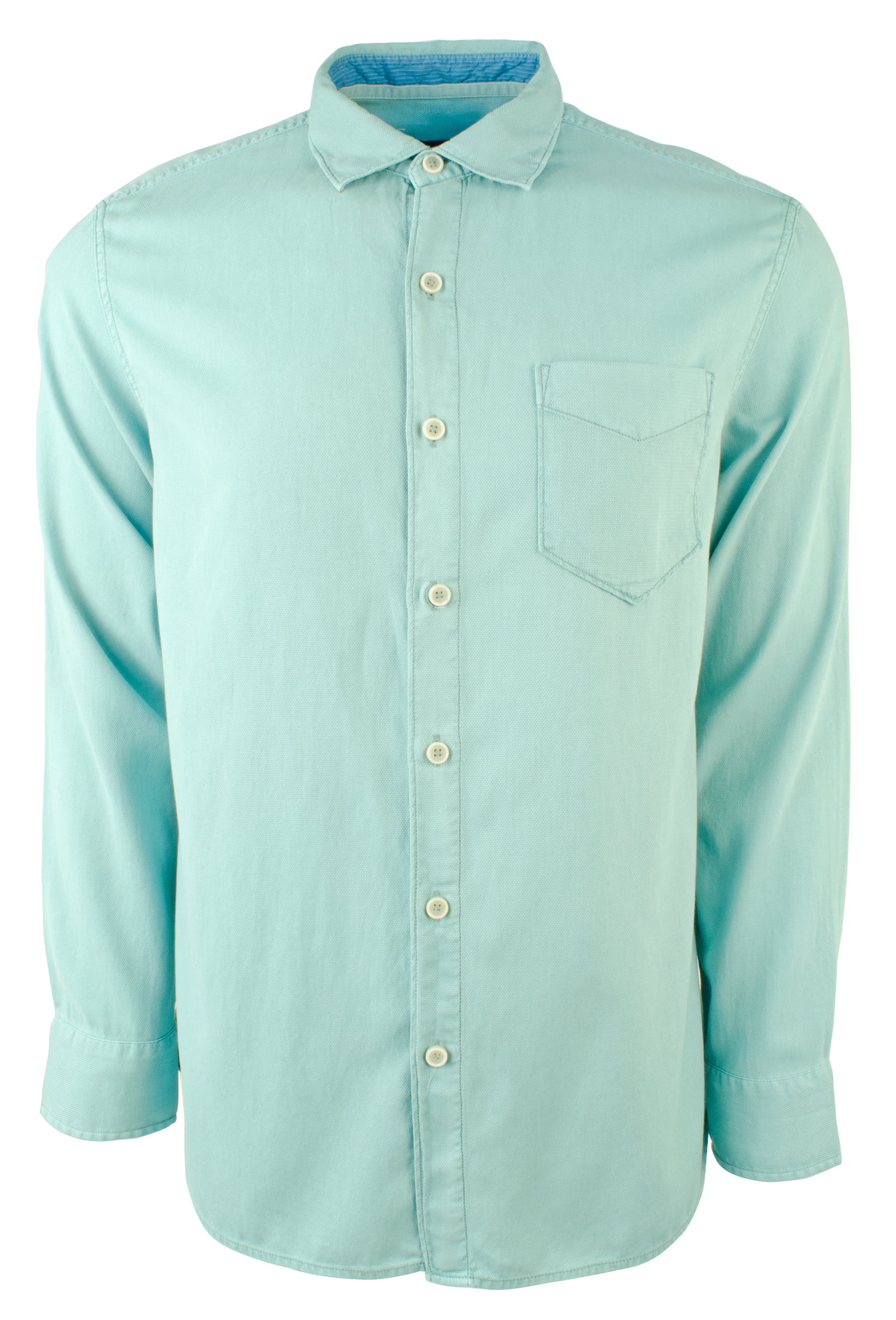 Tommy Bahama Mens Still Twillin Seaspray Breezer Long Sleeve Button-Down Shirt
