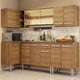 thumbnail image 2 of Cocina Integral Completa Esquinera 293cm Emilly Play Madesa 04 - Marrón Madesa GCEM293004, 2 of 10
