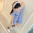 thumbnail image 3 of SPRING PARK Girls Tassel Trim Skirt Casual Cute Ruffle Dress Summer Clothing, 3 of 8