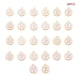 thumbnail image 4 of Minnieouse 26 piezas de abalorios con letras iniciales, colgante hecho a mano, abalorio de aleación de doble cara, pendiente artesanal DIY con accesorios Ropa, zapatos y accesorios Miscelánea Blanco Minnieouse AP010311-09, 4 of 6
