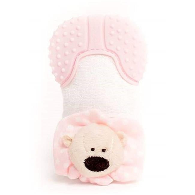 organic teething mitten