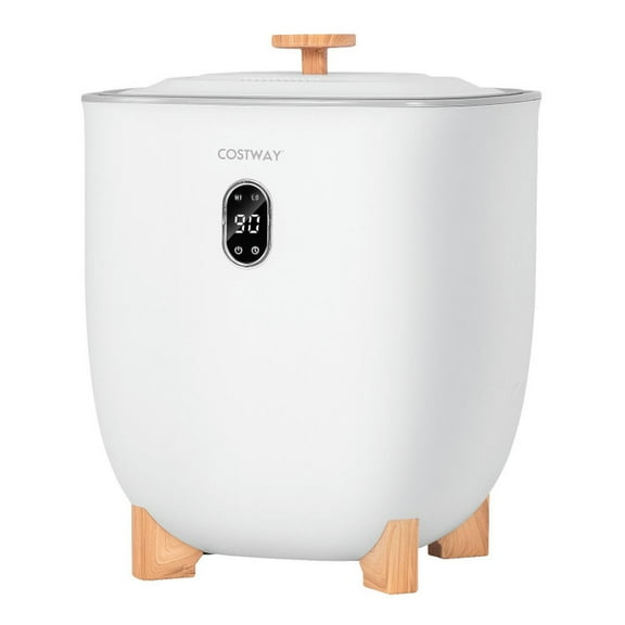 GVN 25L Towel Warmer Bucket with 2 Temperature Settings and Auto Shut Off-White