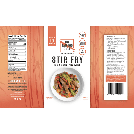 Bamboo Chef Stir Fry Seasoning