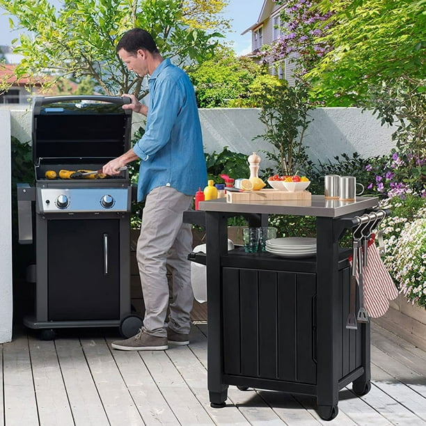 Keter grill table deals