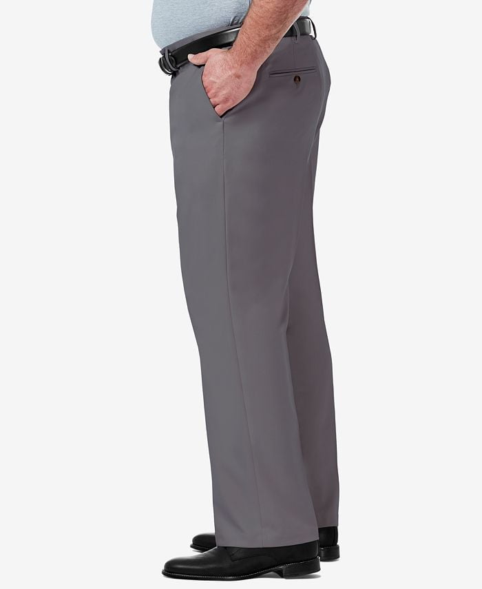 パンツ CLASSIC FIT TROUSERS GRAIGE Haggar Mens Big & Tall Wrinkle Free Dress Pants, Classic Fit