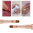 thumbnail image 5 of Juego de pinceles para decoración de uñas, diseño triturado acrílico de oro rosa, varilla de diamante, esmalte de Gel UV, herramientas de dibujo de uñas acrílicas de cristal para manicura, 5 of 5