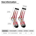 thumbnail image 2 of Lsque Cute Valentine's Gnomes Printed Men's Crew Socks, Soft Durable Breathable Moisture-Wicking with Odor Control Cotton socks, 2 of 6