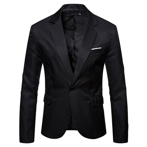 Pisexur Men's Blazer Jacket Casual Sport Coat Slim Fit Two Button Suit Blazer Lightweight Jackets Formal Suit