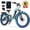 Green, variant on ESKUTE C300 1500W Electric Bike for Adults, 48V 20.8Ah Battery, 32MPH, 26"x4.0" Fat Tire Step-Thru Ebike, Full Suspension Electric Bicycle, 8-Speed White, With Phonebag & Lock, UL2849