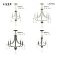 thumbnail image 2 of Livex Lighting - Laurel - 5 Light Chandelier in New Traditional Style - 24, 2 of 10