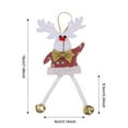 thumbnail image 3 of SLYNSHome Christmas Tree Plush Ornaments,Hanging Santa Snowman Bear Deer Decorations Xmas Tree Plush Pendants for Xmas Party Supplies, 3 of 7