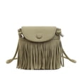 thumbnail image 3 of CAIXIA Crossbody Sling Bags For WomenRetro Fringe Trendy Messenger Crossbody Bag, Compact Square Shape Everyday Shoulder Purse, 3 of 7