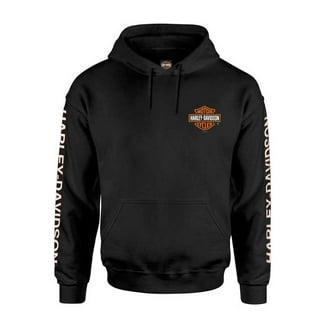 Harley-Davidson Men's Lightning Crest Full-Zippered Sweatshirt