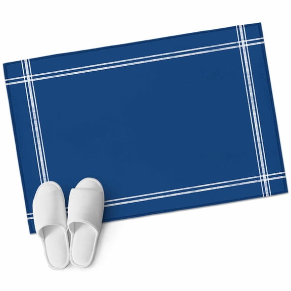 Area Rugs 2x3,Minimalism Solid Navy Blue Non Slip Washable Rug Indoor Carpet Soft Floor Rugs for Home Living Room Bedroom Dining Room Office
