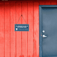 thumbnail image 5 of All Property Is Left at The Owner's Risk Management Is Not Responsible For Property Stolen or Damaged. 5" x 10" Hanging Wall or Door Sign | Motivational Safety Signs, 5 of 6