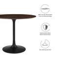 thumbnail image 4 of Lippa 36" Round Wood Dining Table, 4 of 6