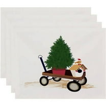 Holiday Essence Take Me Home Geometric Print Placemat