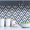 thumbnail image 2 of NAVY Vinyl Peel  Stick Wallpaper - NuWallpaper, 2 of 5