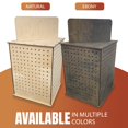 thumbnail image 4 of Expositor de madera perforada TORCHED DISPLAYS de 57 x 42,5 cm, 4 of 7