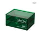 thumbnail image 4 of Estuche de almacenamiento Joyero Soporte de exhibición Estante para delineador de ojos Tamaño compacto Transparente Multicolor Apilable Almacenamiento y organización del hogar Verde Pequeño Injueey HA080042-01, 4 of 6