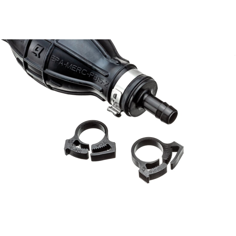 Quicksilver 8M0061875 Primer Bulb With 2 Hose Clamps For 5/16 In
