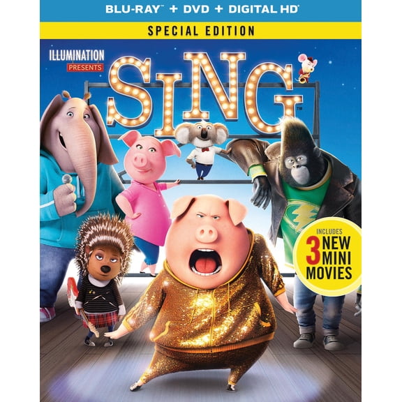 Sing (Special Edition DVD   Digital) [Blu-ray]
