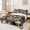 Green Brown 02, variant on Feelyou Camo Baseball Twin Sheets for Kids Boys, Brown Green Drip Emblem Bedding, 3 Pieces, 1 Flat Sheet, 1 Fitted Sheet and 1 Pillowcase