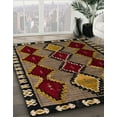thumbnail image 3 of Ahgly Company Machine Washable Indoor Rectangle Abstract Night Red Area Rugs, 4' x 6', 3 of 7