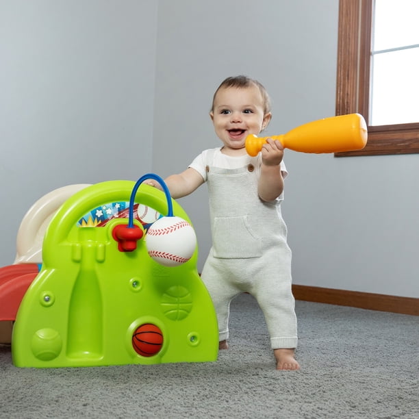Step2 Sports-Tastic Activity Center, Toddler Sports Playset, Play
