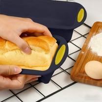 Nonstick Silicone Bread Loaf Pan, 11.4 x 5.3 Inch Bread Pan, Silicone Bakery Mold, Easy Release Baking Mold with Handles, Ideal for Homemade Bread Loaf, Baking Enthusiasts