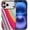 Chroma Arc Block, variant on Case for iPhone 17 Pro Max, Bright Checkered Flowers Exquisitely Pattern Double Protective Phone Cover Cases Soft Silicone for iPhone 17 Pro Max