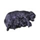 thumbnail image 5 of Figura de perro en miniatura,Figura de perro en miniatura para decoración de jardín de hadas,Figura de animal en miniatura para maceta decorativa,Accesorios para casas de muñecas con Negro, 5 of 8