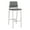 Asteroid, variant on Avon Reception Waiting Cafe Stool UPH Seat Back / Silver Steel / Light Gray