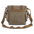 thumbnail image 4 of Gootium Messenger Bag Canvas Satchel Cross Body Shoulder Bag, Men's Purse Green, 4 of 6