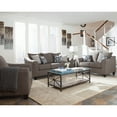 thumbnail image 5 of Miekor Furniture Paige Charcoal Grey Flared Arm Chair MK0205, 5 of 5