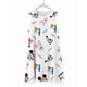 thumbnail image 2 of Vestido de verano para niña, vestido sin mangas de pato Donald de Disney para niña, vestido corto de princesa, ropa de casa informal a la moda, lindo Graffit120 Gao Jinjia LED, 2 of 2