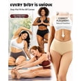 thumbnail image 2 of Aijolen Seamless Underwear for Women Invisible Full Coverage High Waisted Briefs No Show Breathable Comfortable Panties 5 Pack(L,Mahogany Dell), 2 of 7