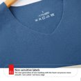 thumbnail image 2 of Minnieouse Camiseta de manga larga, ropa interior térmica de cuello redondo, ropa agradable a la piel, chaqueta interior ligera con Ropa interior Gris claro, 2 of 6