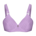 thumbnail image 1 of Timegard Bras for Women No Underwire Breathable Adjustable Strap Comfort Everyday Bra with Support, 1 of 4