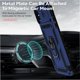 thumbnail image 4 of Estuche GANGXUN para iPhone Xs Max, soporte giratorio 360°, estilo mecánico y magnético, 4 of 5