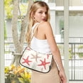 thumbnail image 5 of FORMRS Womens Shoulder Bag with Chain Strap Clutch Purse Cute Tote Handbag, Brown Starfish, 5 of 7