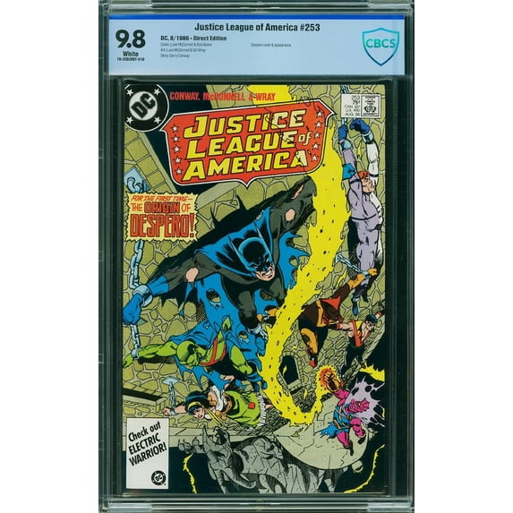 Justice League of America #253 - CBCS 9.8 Comic Book